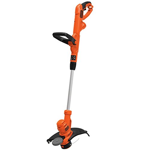 BLACK+DECKER BEHT150 Hedge Trimmer & String Trimmer with Auto Feed, Electric, 6.5-Amp, 14-Inch (BESTA510)