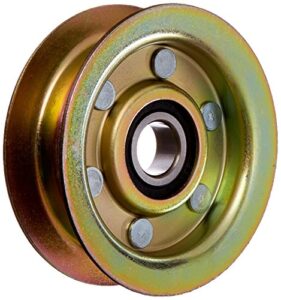 maxpower 332515b idler pulley for john deere, replaces oem no. gy20067, gold