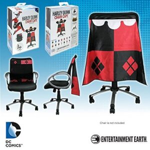 entertainment earth harley quinn classic chair cape