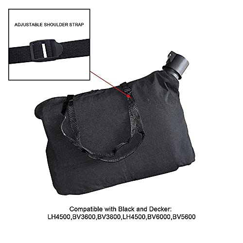 Braveboy 90560020-01 Leaf Blower Shoulder Bag, Compatible with Black & Decker 90560020 90539053, Fits Model LH4500 BV3600 BV3800 BV6000 BV5600 BV6600