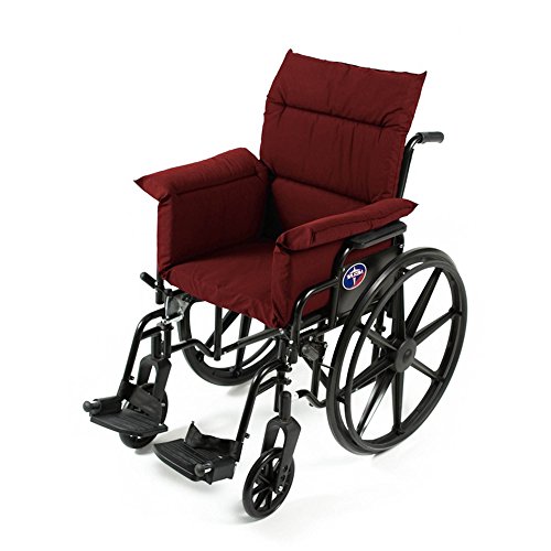 Active Care Comfort Finds Total Chair Cushion - Pressure Reducing Chair Cushion - Pressure Reducing Cushion for Wheelchairs by Comfort Finds (Burgundy)