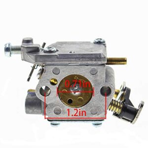 MOTOALL Carburetor Replace for Homelite 35cc 38cc 42cc Chainsaw 309362001 309362003 300939006 Carb UT-10560 UT-10562 UT-10564 UT-10566 UT-10568 UT-10580 UT-10582