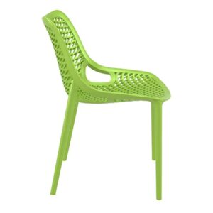 Compamia Air Outdoor Patio Dining Chair in Tropical Green (Set of 2)