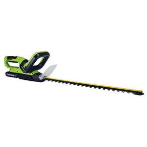 earthwise lht12021 volt 20-inch cordless hedge trimmer, 2.0ah battery & fast charger included