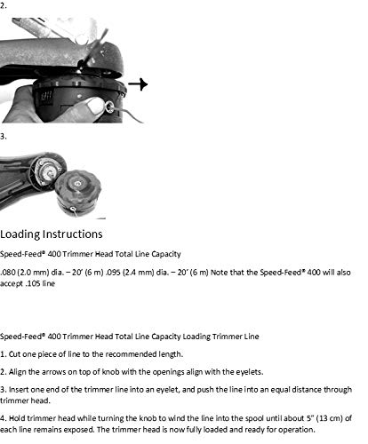 Echo 99944200907b New Genuine Speed Feed 400 Head fits All SRM Trimmers!!