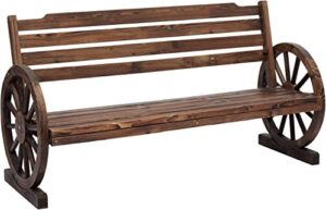 ide·o outdoor bench garden bench – wooden bench, porch bench, benches for outside, wooden benches outdoor