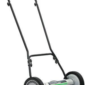 American Lawn Mower Company 1815-18 18-Inch 5-Blade Push Reel Lawn Mower, 18-Inch, 5-Blade, Black