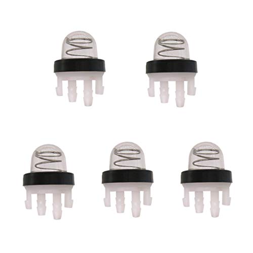 FitBest (Pack of 5 Primer Bulb for Stihl TS410 TS420 TS700 Saw BR350 BR430 BR450 SR430 SR450 Leaf Blower Replaces 4238 350 6201 Black