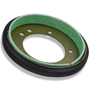 04743700 lawn tractor drive disc kit with liner/friction wheel , compatible with snapper riding clutch disc, replace models 240-975, 7053103, 7600135, 5-3103, 5-7423, 7053103, (od 6″ id 5-1/8″) (1)