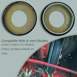 04743700 Lawn Tractor Drive Disc Kit With Liner/Friction Wheel , Compatible With Snapper Riding Clutch Disc, Replace Models 240-975, 7053103, 7600135, 5-3103, 5-7423, 7053103, (OD 6" ID 5-1/8") (1)