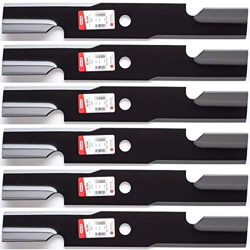 6PK Oregon 92-209 High Lift Blades for Exmark 60” Lazer Z E-Series LZE740EKC60400