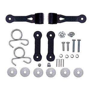 huthbrother 42-555 latch assemblies with hook compatible with craftsman 109808x chute latch 532109808x 160793,for husqvarna 532160793 160793 723-0383 532109808