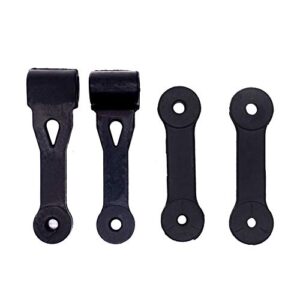 Huthbrother 42-555 Latch Assemblies with Hook Compatible with Craftsman 109808X Chute Latch 532109808X 160793,for Husqvarna 532160793 160793 723-0383 532109808