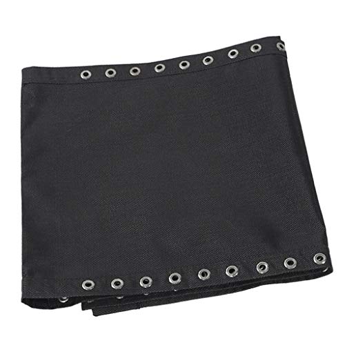 Fityle Replacement Fabric Cloth for Zero Gravity Chair,Patio Lounge Couch Recliners 63x17inch - Black