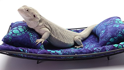 Chaise Lounge for Bearded Dragons, Sea Turtles Fabric