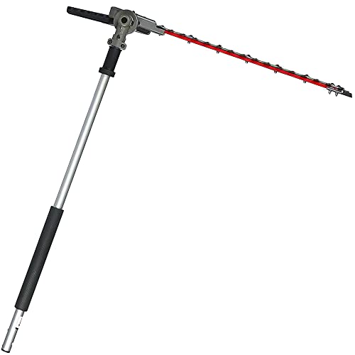 Fortool 49-16-2719 Articulating Hedge Trimmer Attachment Fits Milwaukee QUIK-LOK Attachment System & M18 Fuel Power Head w/QUIK-LOK, 20" Blade With 1" Cut Capacity, 270 DEG Articulating Mechanism