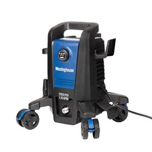 Westinghouse ePX3100 Electric Pressure Washer, 2050 Max PSI 1.76 Max GPM with Anti-Tipping Technology, Onboard Soap Tank, Pro-Style Steel Wand, 5-Nozzle Set, for Cars/Fences/Driveways/Home/Patios