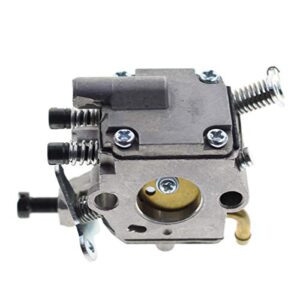 Carbhub MS200 Carburetor for Stihl MS200 MS200T 020T 020 Chainsaw Carb with Air Filter Fuel Line Hose, C1Q-S126B Carburetor Replace 1129 120 0653, MS200T Carburetor