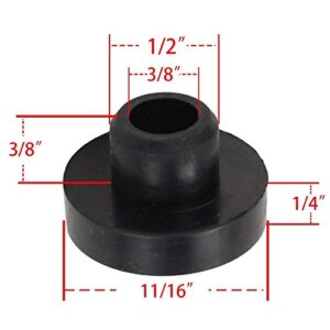 Hipa (Pack of 6 33/64" Fuel Tank Bushing Grommet for MTD Troy Bilt 735-0149 935-0149 104047 46-6560 Tecumseh Craftsman Generator Lawn Mower 33679 25 313 01-S