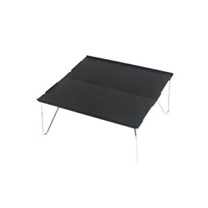 doubao outdoor folding table durable aluminum plate portable table lightweight mini furniture for barbecue camping picnic hiking