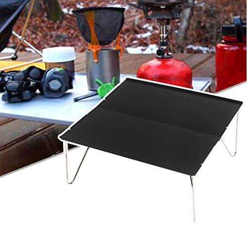 DOUBAO Outdoor Folding Table Durable Aluminum Plate Portable Table Lightweight Mini Furniture for Barbecue Camping Picnic Hiking