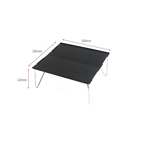 DOUBAO Outdoor Folding Table Durable Aluminum Plate Portable Table Lightweight Mini Furniture for Barbecue Camping Picnic Hiking