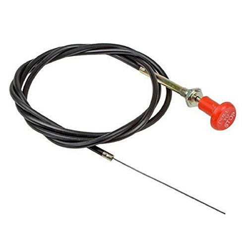 CC66 Universal Stop Cable w/ Red Knob - 72" Long