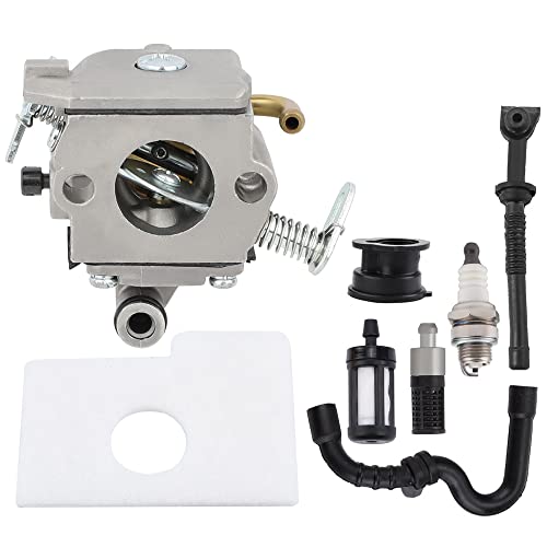 ATVATP MS170 Carburetor fit MS180 Carburetor 017 018 MS180 Chainsaw Parts Carb Replace 1130 120 0603 & 1130 124 0800 Air Filter