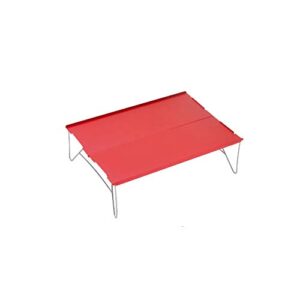 doubao camping tables picnic lightweight camping furniture portable outdoor hiking desk aluminum plate folding table barbecue
