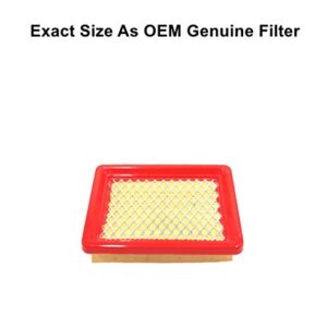 MOWFILL 2 Pack 951-15245 Air Filter Replace for MTD 951-15245 751-15245 Cub Cadet 490-200-M065 Fits 159cc 1X65 5X65 6X65 8X65 Engines, 196cc 5X70 6X70 7X70 Engines SC 700 E Self Propelled Lawn Mowers