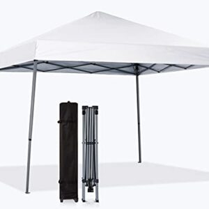 MASTERCANOPY Portable Pop Up Canopy Tent with Large Base(10x10,White)