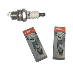 stihl spark plug set | 2 pack |replacement for trimmers chainsaws