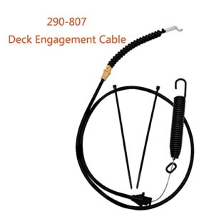 ZHNsaty 946-04173E Deck Engagement Cable 290-807 Fits MTD Craftsman Troy-Bilt Bolens 746-04173E 746-04173C 946-04173
