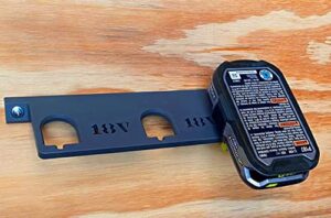 battery holder for ryobi | 18v battery holder for ryobi | battery storage for ryobi | wall mount for ryobi 18v batteries