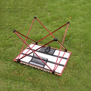 DOUBAO Portable Foldable Table Camping Outdoor Furniture Computer Bed Tables Light Folding Desk Picnic Aluminium Alloy