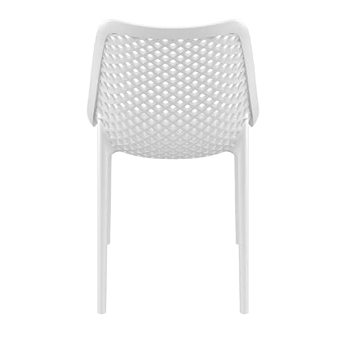 Air Outdoor Dining Chair White