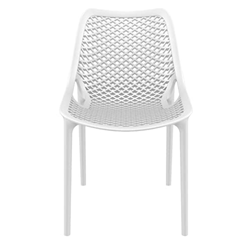 Air Outdoor Dining Chair White