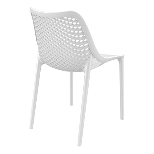 Air Outdoor Dining Chair White