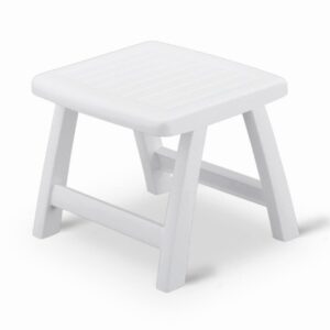 KETTLER Roma Patio Ottoman in White