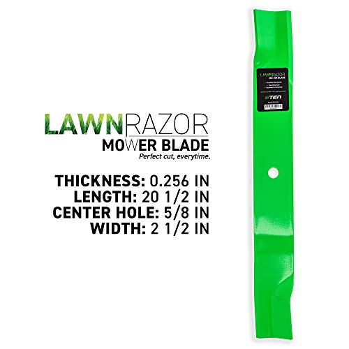 8TEN LawnRAZOR Mower Blade Set for Gravely Promaster 260Z Ariens 60 inch Deck 09081200 03253900 09246600 (High-Lift)