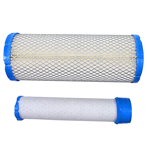 11013-7020 Air Filter & Pre Filter Replacement for Kawasaki 11013-7044 11013-7045 11013-7019 John Deere M131802 M144100 Gravely 21536900 Ariens 00181071 Kohler 2508301-S 2508304-S Lawn Mower