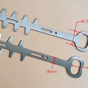 Gabasinover,Replacement Part NO.395-411,X411000272, 69701006560, Hedge Trimmer Blades,20" fits for stens, Echo HC-152 HC-150 HC-150i HC-151 HC-152 Hedge Trimmer