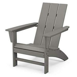 Modern Adirondack Chair (Slate Grey)