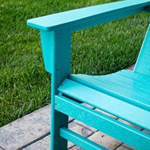 Modern Adirondack Chair (Slate Grey)