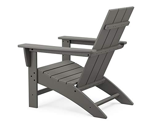 Modern Adirondack Chair (Slate Grey)