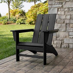 Modern Adirondack Chair (Slate Grey)