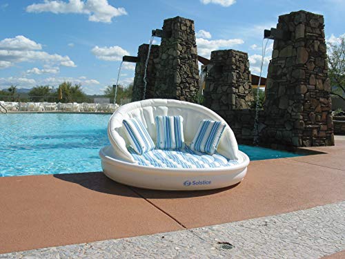 Solstice Aqua Sofa with Instaflate System