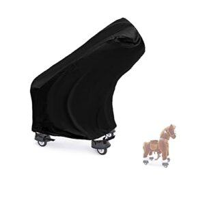 kasla riding horse for toddlers covers,cover for ride on horse toys,all-weather protective cover (only cover)