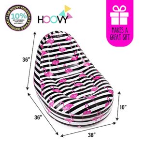 Inflatable Deck Chair | Blow Up Chair | Blow Up Lounge Chair | Inflatable Pool Lounger | Inflatable Poolside Chairs 2 Pack | Flamingo Print | Portable Inflatable Seats for Lounge | Indoor/Outdoor Use