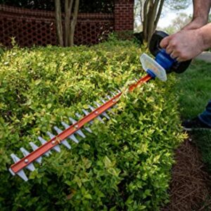 Wild Badger Power Cordless 22-inch Hedge Trimmer, 20 Volt, Tool Only